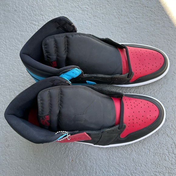 Jordan 1 Retro High NC to CHI Sneakers (Women’s 14.5 / Men’s 13) Brand New - Picture 6 of 10